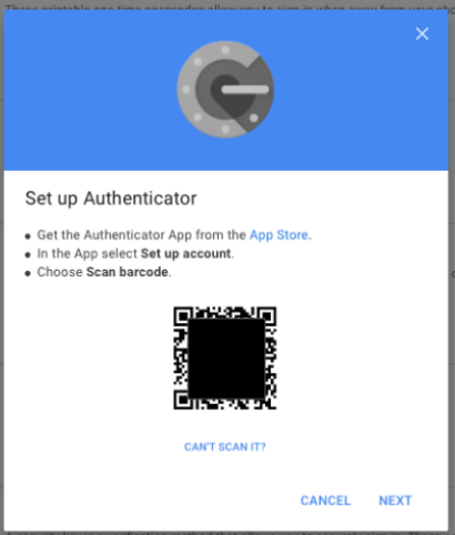 authy registration code