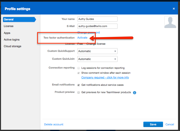 how to get account license free in teamviewer