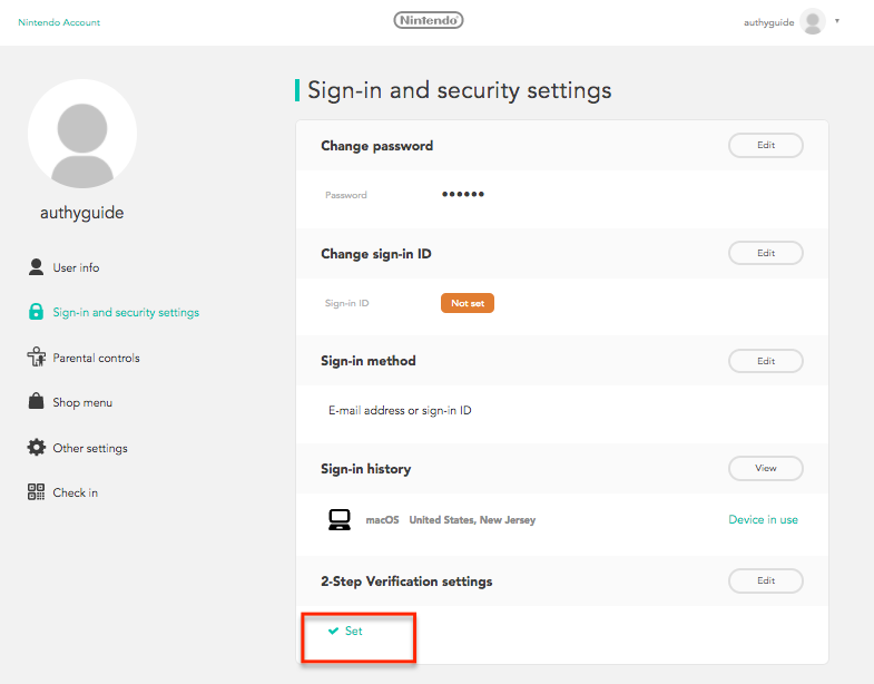 You Can Now Enable Two-Step Authentication For Your Nintendo Account